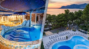 SVIBANJ U BAŠKOJ VODI - Hotel Horizont 4*: 2 noćenja s polupansionom i pićem uz obroke za 2 osobe uz korištenje wellness   spa centra, sauna, fitnessa i BESPLATAN upgrade u višu kategoriju sobe!