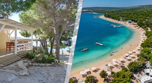 CAMPING VILLAGE ŠIMUNI: 1 noćenje s DORUČKOM za 4 ili 6 osoba u MOBILNIM KUĆICAMA na Pagu uz uključenu ANIMACIJU, parking i ZAVRŠNO ČIŠĆENJE – savršen OBITELJSKI bijeg u svibnju!