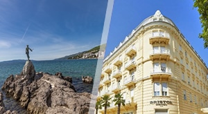 PROVEDITE SVIBANJ U OPATIJI u Hotelu Bristol 4* uz 1 noćenje s POLUPANSIONOM za dvoje. Smještaj u Standard sobi s pogledom na grad - doživite KRALJICU TURIZMA po vrhunskoj cijeni!
