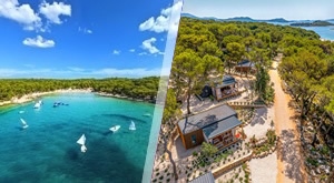 ZAPOČNITE LJETO u Pine Beach Pakoštane! 2 noćenja u mobilnim kućicama uz ALL INCLUSIVE LIGHT uslugu za 3 odraslih i dijete do 4g. Uključeno više od 20 SPORTSKIH sadržaja za VRHUNSKU AVANTURU uz more!
