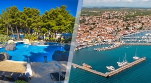 PROLJEĆE u Vodicama za cijelu obitelj! MATILDE BEACH RESORT: 2 noćenja s DORUČKOM za 4 ODRASLE OSOBE i 2 djece GRATIS. Uključeni BAZEN, parking i piće dobrodošlice!