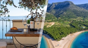 PROLJEĆE u Bolu! Uživajte u 2 noćenja s doručkom u Hotelu Kaštil 3* za 2 osobe -  u standard sobi uz uključen besplatan parking i Wi-Fi. Doživite ŠARM povijesne utvrde NA SAMOJ OBALI Jadrana!