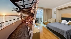 POČETAK LJETA U PODSTRANI: Hotel San Antonio 4* - 1 noćenje s doručkom za 2 osobe u Deluxe sobi s balkonom, POGLEDOM NA MORE i hidromasažnom kadom uz korištenje BAZENA, saune, teretane i ležaljki!