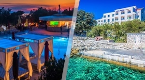 NAGRADNA PONUDA: od 29.05.-10.07. i od 23.08.-06.09.2026. - Hotel La Luna 4* - 2 noćenja, ALL INCLUSIVE za 2 osobe - odmor u NOVALJI uz korištenje BAZENA, JACUZZIJA i FITNESS centra!