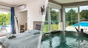SAVRŠEN POČETAK LJETA u srcu Istre! Villa Green Heaven u Pazinu nudi 3 DANA/ 2 noćenja ODMORA za do 8 osoba uz NOVI JACUZZI, preljevni bazen i piće dobrodošlice! BESPLATAN Wi-Fi i parking!