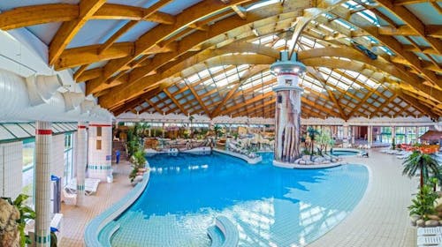 Spa House Blue Lagoon - Terme Čatež, Čatež ob Savi, Slovenija - 290 EUR - 3x noćenje u kućici Spa House Blue Lagoon za do 8 osoba (6 odraslih osoba i 2 djece do 11,99 godina), Posteljina i ručnici