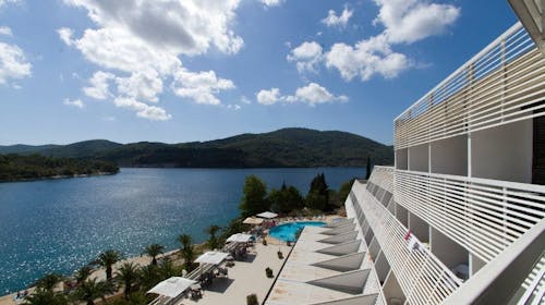 Adria All Inclusive Hotel - All inclusive odmor na Korčuli - soba pogled na more, Vela Luka, Korčula, Dalmacija, Hrvatska - 658 EUR - 4x noćenje u sobi s balkonom i pogledom na more za 2 osobe (1 dijete do 6,99 godina besplatno), All inclusive (doručak, ručak, večera, piće uz obroke, coffee time, izbor pića u aperitiv baru)