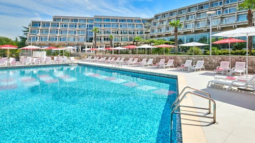 Hotel Mediteran Plava Laguna - Ljeto u Poreču, Poreč, Istra, Hrvatska - 1.059 EUR - 5x noćenje u dvokrevetnoj Economy sobi za 2 osobe, Polupansion