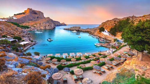 Rodos s letom iz Ljubljane, Rodos, Grčka - 2.399 EUR - 7x noćenje u hotelu ili apartmanu za 2 osobe, Doručak