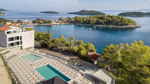 Aminess Alfir Hotel - Ljeto na Korčuli, Korčula, Dalmacija, Hrvatska - 720 EUR - 4x noćenje u Premium suite s balkonom za 2 osobe (2 djece do 9,99 godina besplatno), Polupansion i uključeno piće uz večeru