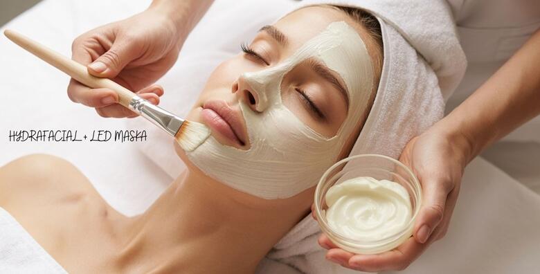 Hydrafacial tretman i led maska za lice u Beauty salonu LaVi