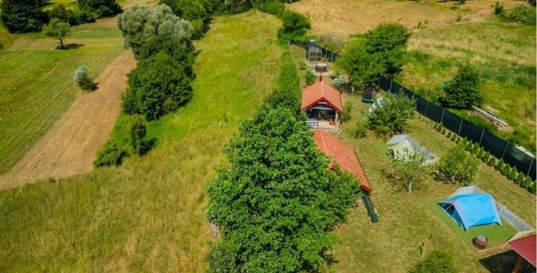 Robinzonski kamp "Blue tent" u blizini Stubičkih toplica - najam šatora uz 1 ili 2 noćenja za 2 ili 3 odraslih i do 2 djece